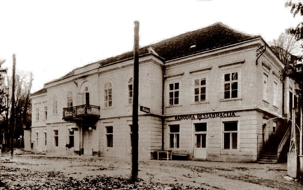 Tuškanac 1920-ih godina. Kazalište